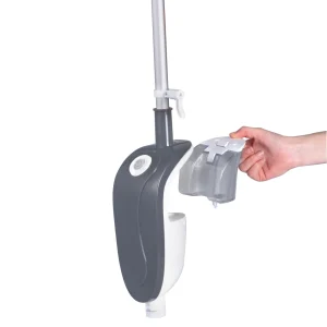Retour Facile et Gratuit Montiss Balai Vapeur CSC620 Blanc-Anthracite 9